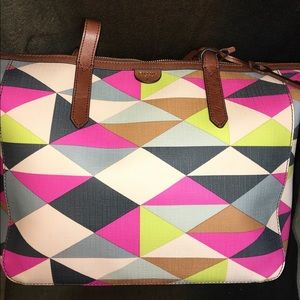 😎 Sale Fossil 1954 Geo Tote